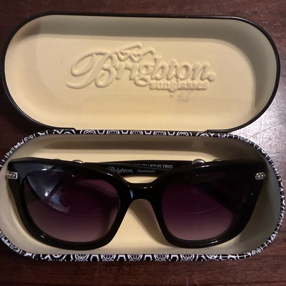 Brighton Black and Purple Sunglasses
